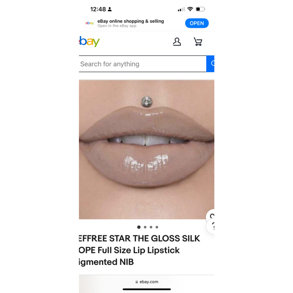 NIB JEFFREE STAR SILK ROPE LIP GLOSS